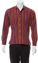 Thumbnail for your product : Opening Ceremony Gitman Bros x Striped Button-Up Shirt w/ Tags