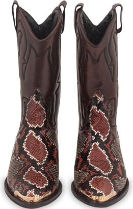 The Boot Institute Women's Brown Dallas Tall Westerns