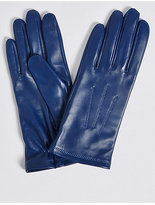 Thumbnail for your product : M&S Collection Leather Stitch Detail Gloves