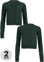 Thumbnail for your product : Top Class Essential Waist Length Cotton Cardigan (2 Pack)