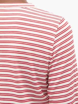A.P.C. Striped Jersey Top - Womens - Red White