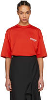 Thumbnail for your product : Balenciaga Red Campaign T-Shirt