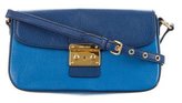 Thumbnail for your product : Miu Miu Bicolor Leather Crossbody Bag