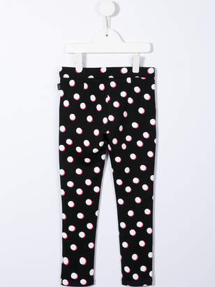 Little Marc Jacobs polka dot printed trousers