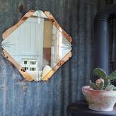 Thumbnail for your product : Alpha Fleur Art Deco Mirror/ Peach Mirror/ Antique Mirror