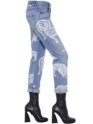 Stella McCartney Printed Organic Denim Jeans