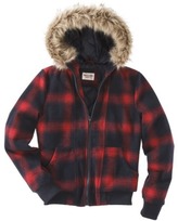 Thumbnail for your product : Mossimo Junior's Faux Wool Plaid Bomber Jacket -Assorted Colors