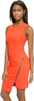 Thumbnail for your product : Milly Double Weave Cady Zip Sheath Dress