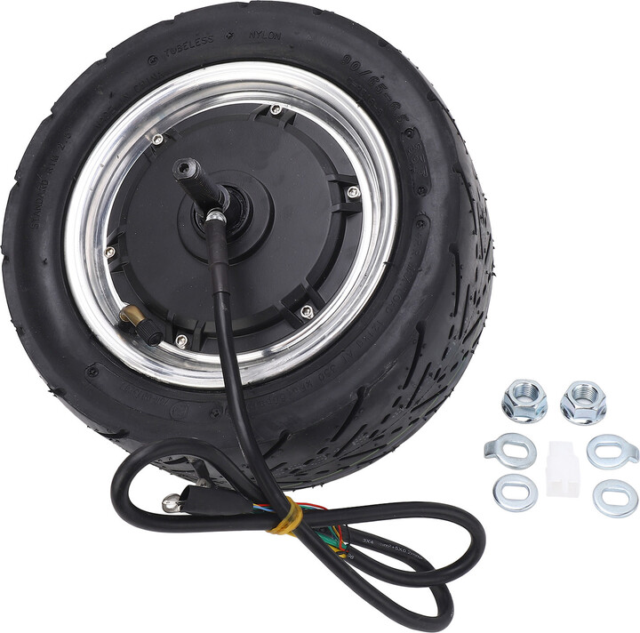 Keenso 11inch Electric Scooter Wheel Hub Motor 48‑72v 1500‑4000W High Power Vacuum Tire Brushless DC Hub Motor for Electric Motorcycle