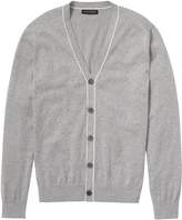 Thumbnail for your product : Banana Republic Pima Cotton Cashmere Tipped Cardigan