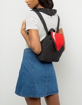 Thumbnail for your product : Lazy Oaf Heart Backpack