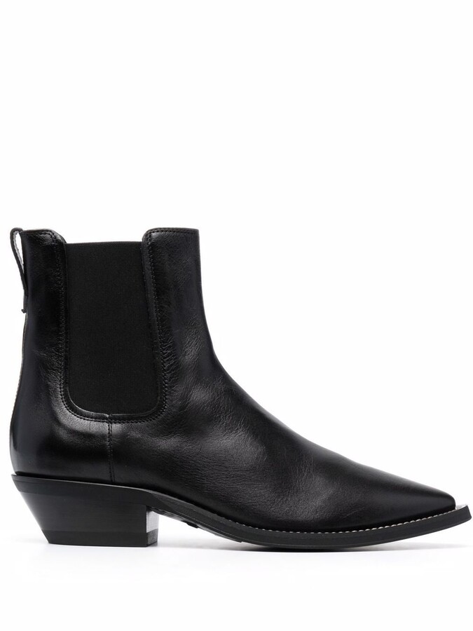 Pointed Toe Chelsea Boots Women | ShopStyle