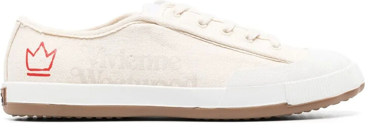 Vivienne Westwood Logo-Print Low-Top Sneakers