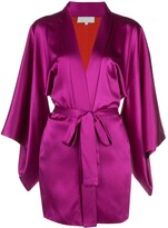 Thumbnail for your product : Fleur Du Mal Haori belted kimono