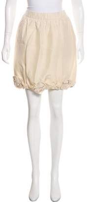 Moschino Silk Mini Skirt