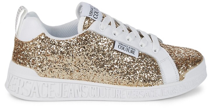 Versace Jeans Couture Linea Fondo Penny Glitter Sneakers - ShopStyle