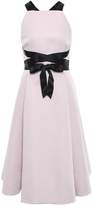 Thumbnail for your product : Kate Spade Open-back Bow-detailed Faille Midi Dress