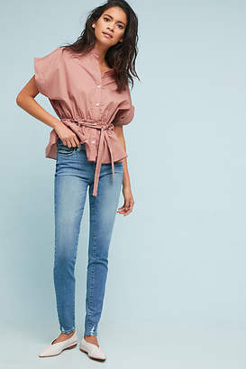 Paige Leggy Low-Rise Ultra Skinny Ankle Jeans