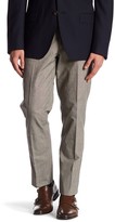 Thumbnail for your product : Bonobos Foundation Beige Windowpane Trim Fit Double-Pleated Cotton Trouser - 30-32" Inseam