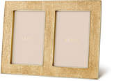 Thumbnail for your product : AERIN Classic Gold Linen Double Frame