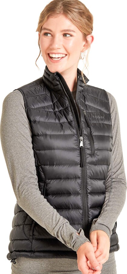 Harson&Jane Womens Ultralight Down Gilet with 90% White Duck Down Collapsible Outdoor Light Gilet