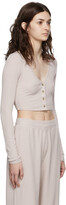Thumbnail for your product : Alo Pink Modal Cardigan