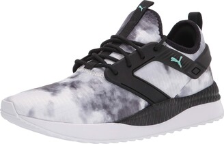 puma blue pink shoes