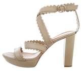 Thumbnail for your product : See by Chloe Leather Platform Sandals
