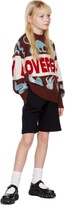 Thumbnail for your product : Charles Jeffrey Loverboy SSENSE Exclusive Kids Brown Cat Sweater