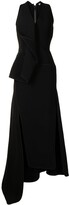 Thumbnail for your product : Maticevski Neros draped asymmetric gown