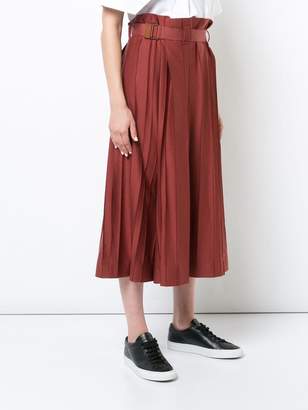 Issey Miyake drop crotch pleated trousers