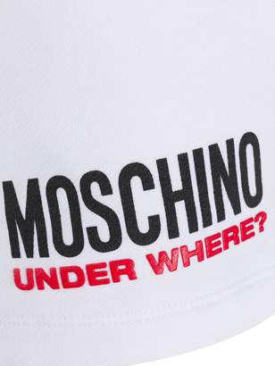 Moschino Logo Print Shorts