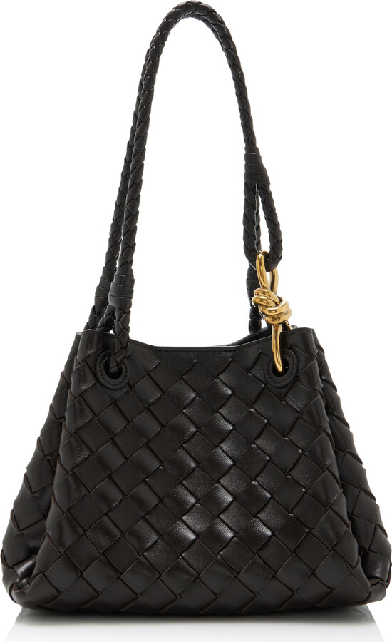Bottega Veneta Small Parachute Intrecciato Leather Bag