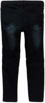 Thumbnail for your product : Hudson Knit Denim Moto Skinny Jeans (Little Girls)