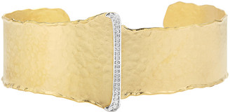 I. Reiss 14K 0.14 Ct. Tw. Diamond Cuff Bracelet