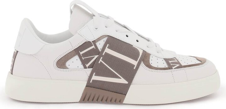 Valentino Garavani VL7N LOW-TOP SNEAKER IN BANDED CALFSKIN