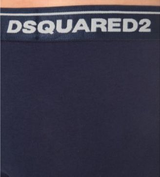 DSQUARED2 Logo-print stretch-cotton trunks