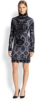Thumbnail for your product : Emilio Pucci Jacquard Knit Sweater Dress