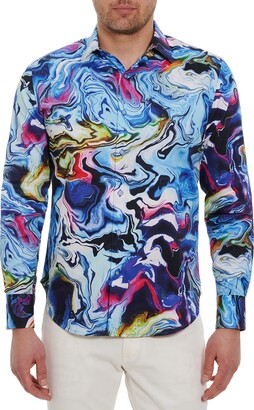 Robert Graham Long Sleeve Adler Knit Shirt - Brent Cajthaml