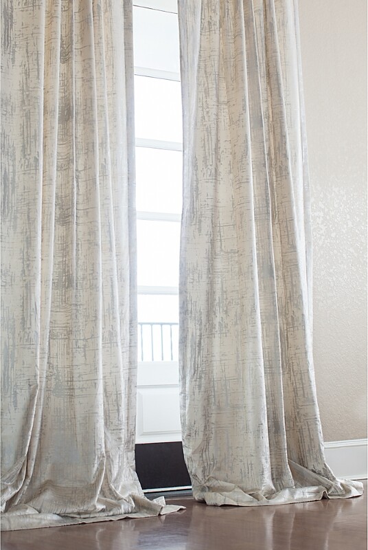 Lili Alessandra Moderne 120 x 52 Drapery Panel Pair