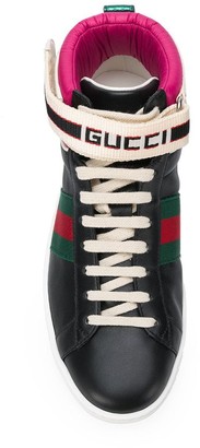Gucci Web Detail Sneakers