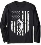 Thumbnail for your product : Distressed American Flag Volleyball T-Shirt Cool Gift Tee