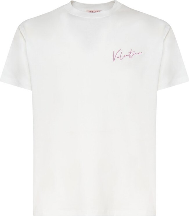 Valentino Garavani VLogo Signature Crewneck T-Shirt - ShopStyle Valentino Garavani VLogo Signature Crewneck T-Shirt - ShopStyle