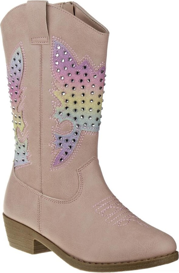 KensieGirl Zip Up Boot With Heel