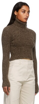 Arch The Brown Cropped Turtleneck