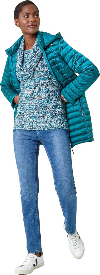 Sweater Smart Work Jumpers Ladies Fine Knit Jersey V-Neck Jumper