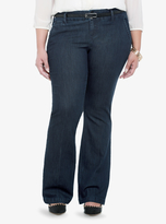 Thumbnail for your product : Torrid Belted Trouser Jean - Dark Rinse (Short)
