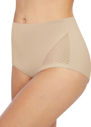Bali Women’s Passion for Comfort Firm Control Shapewear Brief Fajas 2-Pack Cool Comfort DFX008