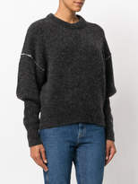Thumbnail for your product : MM6 MAISON MARGIELA layered sleeve knitted jumper
