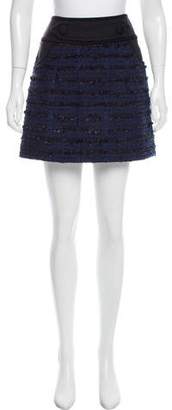 Blumarine Tweed Mini Skirt